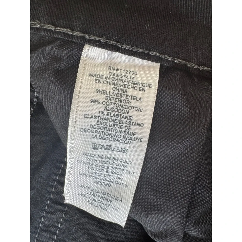 Y2K True Religion Ricky Relaxed Straight Black Grey Stitch Flap Jeans Sz 36